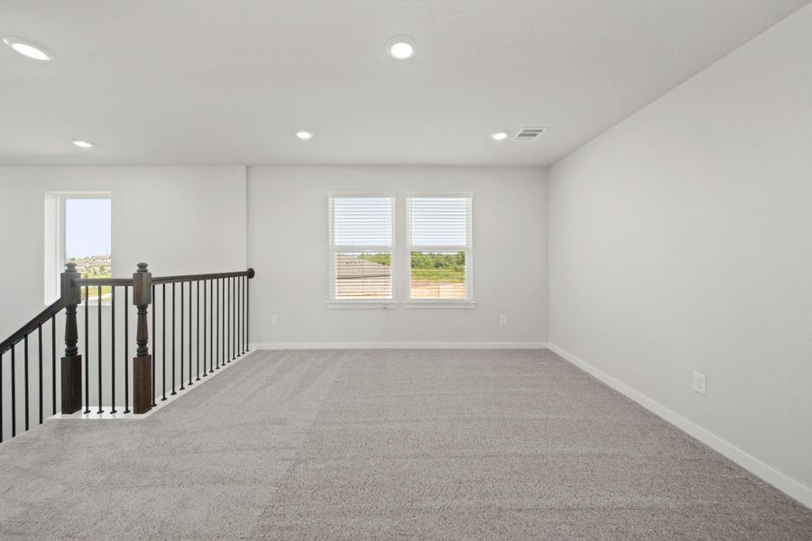 Spacious, unfurnished interior of a new home in River Ranch Trails, Dayton (Image 26). Spacious, unfurnished interior of a new home in River Ranch Trails, Dayton (Image 26).