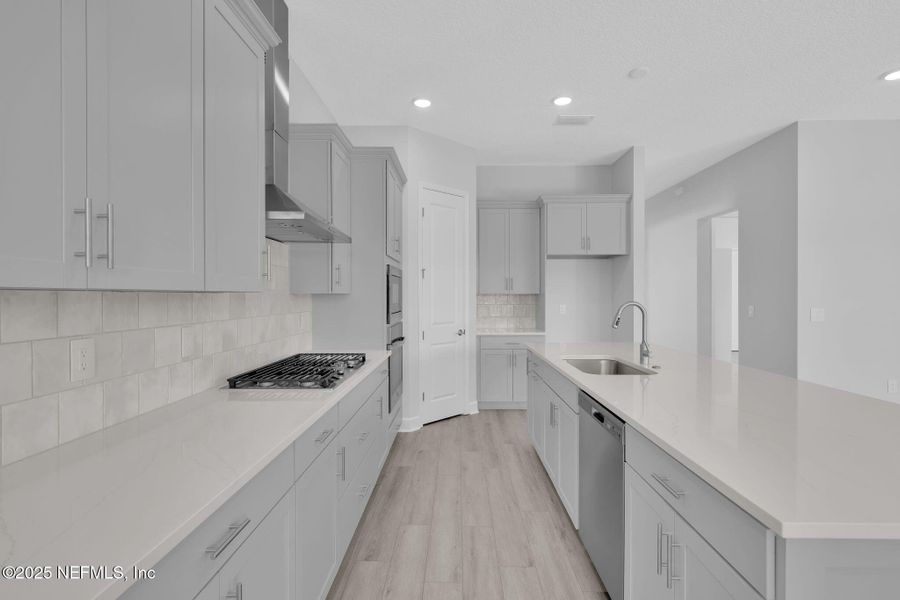 Furnished interior view inside a new home in Crosswinds at Nocatee, Nocatee (Image 15).