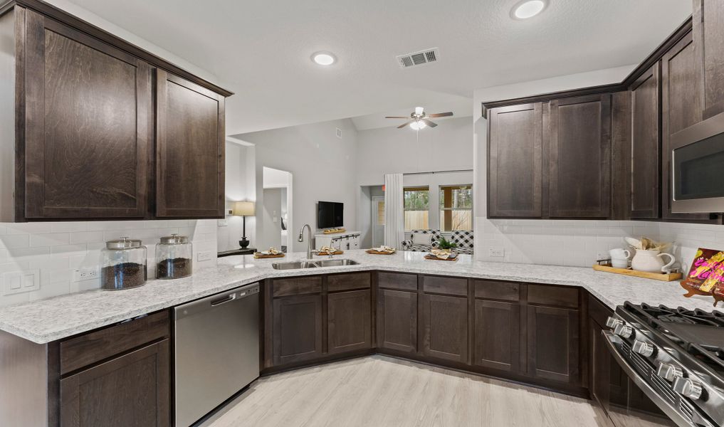 Beautiful open kitchen