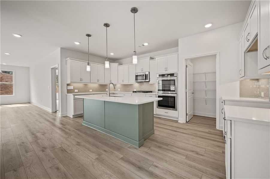Furnished interior view inside a new home in Echols Farm, Hiram (Image 6).