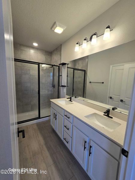 Furnished interior view inside a new home in , Jacksonville (Image 14). Furnished interior view inside a new home in , Jacksonville (Image 14).