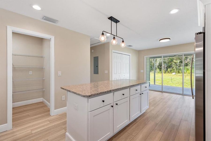Furnished interior view inside a new home in , Bushnell (Image 10).