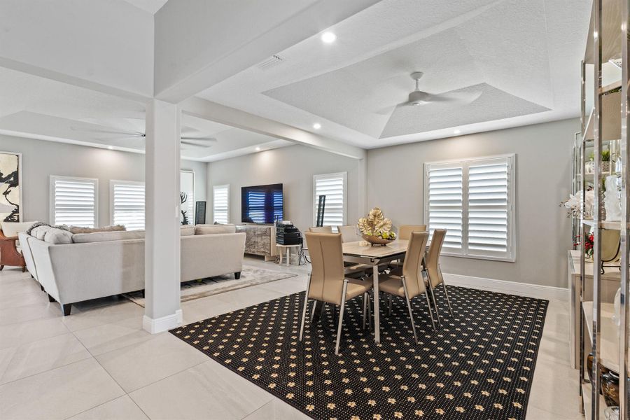 Furnished interior view inside a new home in Grande Hammock, Vero Beach (Image 14). Furnished interior view inside a new home in Grande Hammock, Vero Beach (Image 14).