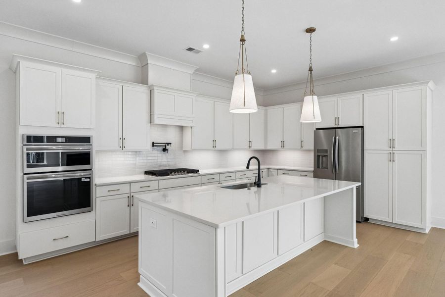 Furnished interior view inside a new home in , Johns Island (Image 17).
