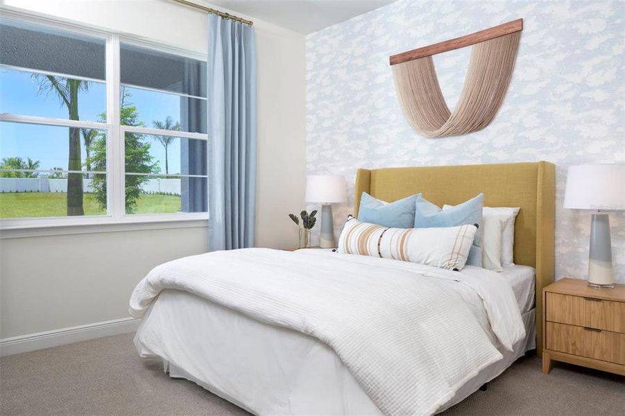 Furnished interior view inside a new home in Sunstone at Wellen Park, Venice (Image 11). Furnished interior view inside a new home in Sunstone at Wellen Park, Venice (Image 11).