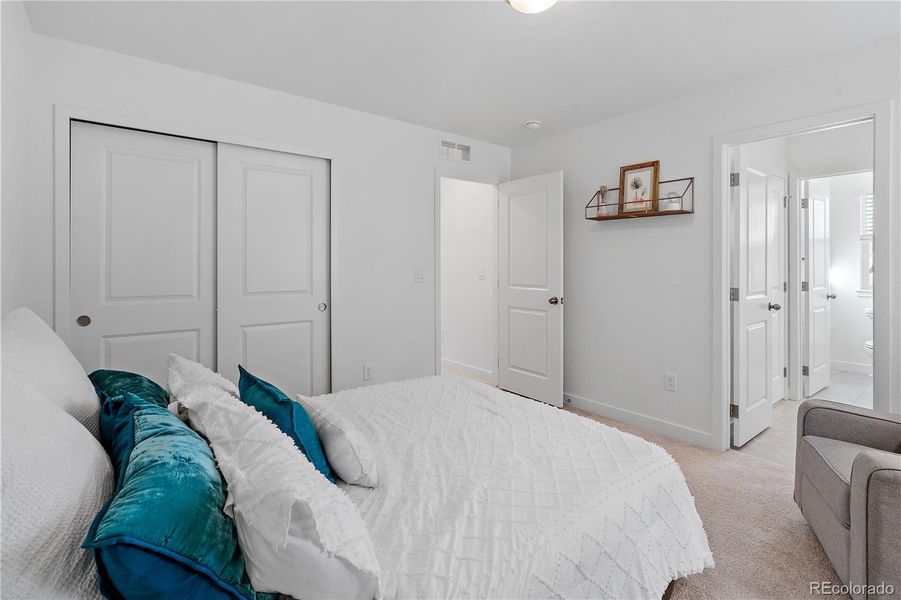 Furnished interior view inside a new home in , Erie (Image 36). Furnished interior view inside a new home in , Erie (Image 36).