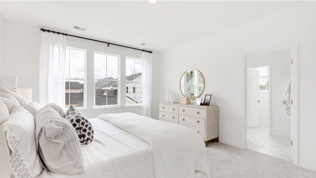 Furnished interior view inside a new home in Heron's Walk at Summers Corner, Summerville (Image 5).