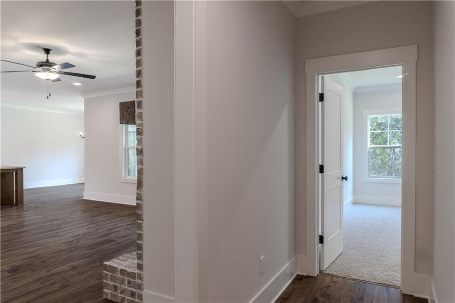 Spacious, unfurnished interior of a new home in Riverwalk, Monroe (Image 19).