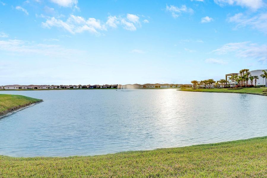 Lake View at Gated Entry