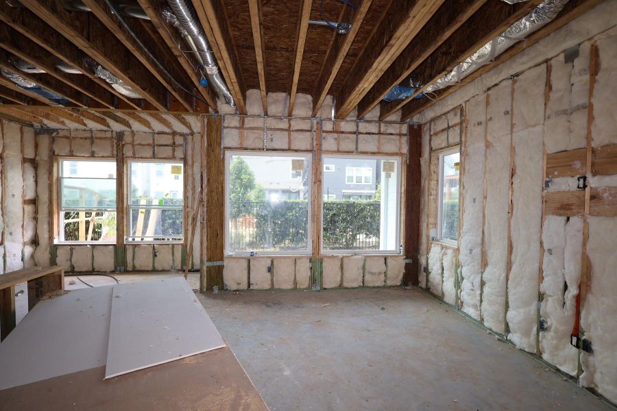 In-progress construction of a new home in Retreat at Oak Park, Houston, TX (Image 5).