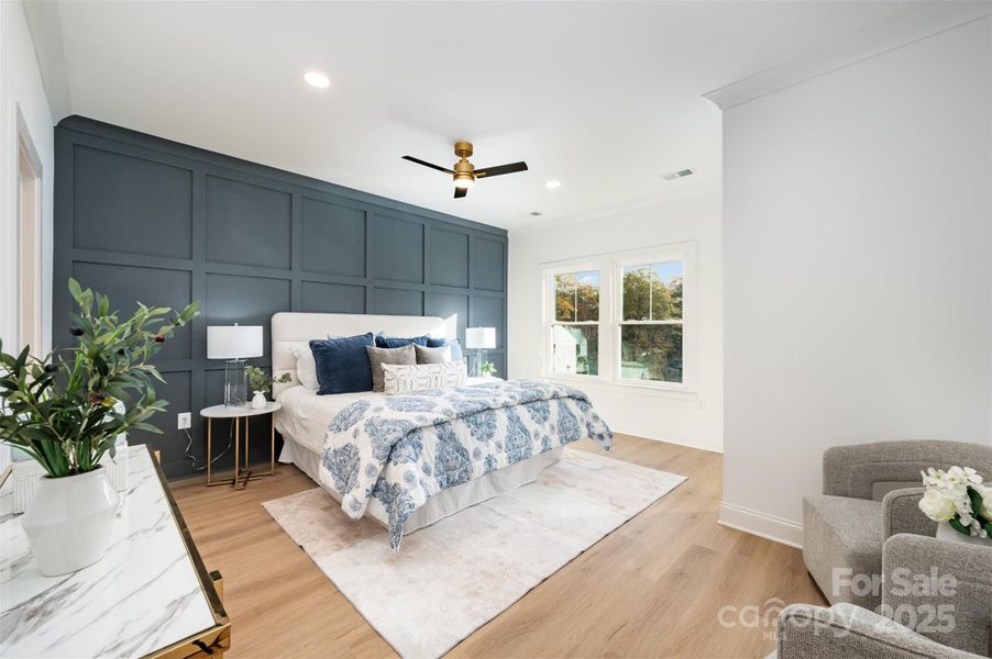 Furnished interior view inside a new home in , Charlotte (Image 4).