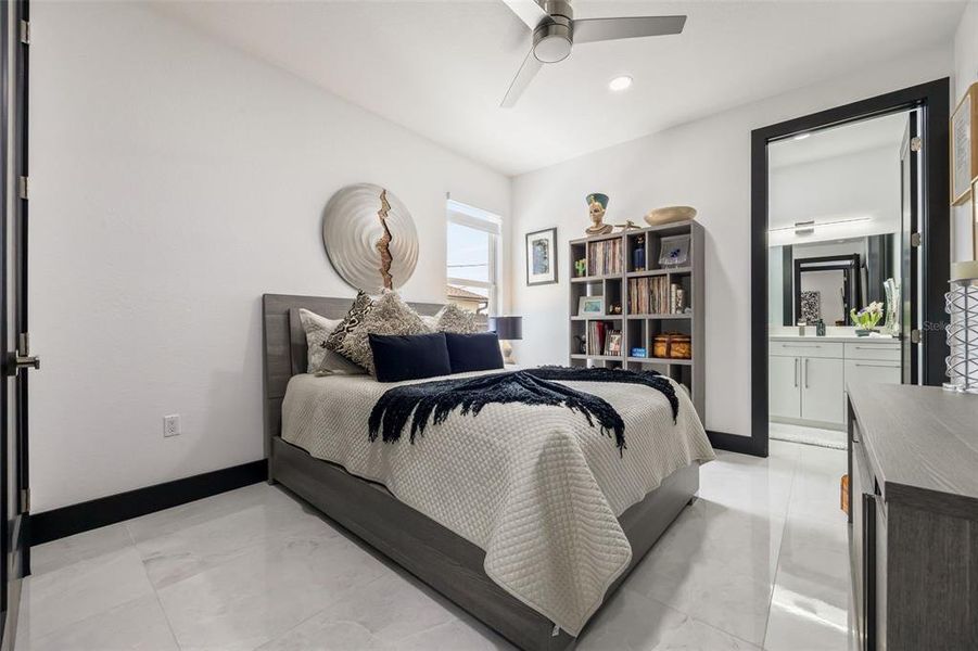 Furnished interior view inside a new home in , Cape Coral (Image 10).