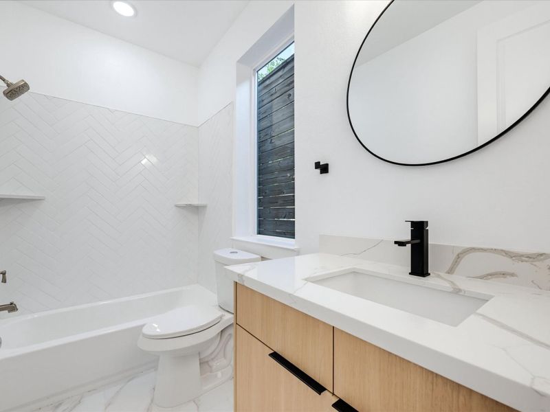 Furnished interior view inside a new home in , Houston (Image 14).