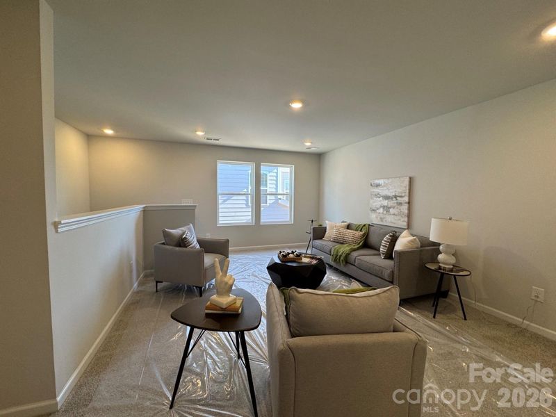 Furnished interior view inside a new home in McFarland Estates, York (Image 14).