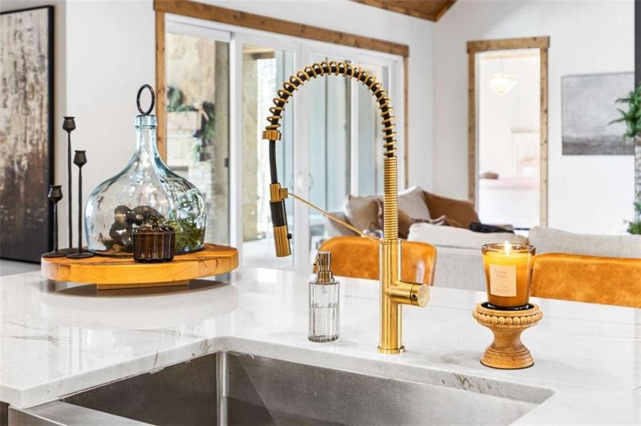 Close-up of interior finishes inside a home in , Ellijay (Image 58).