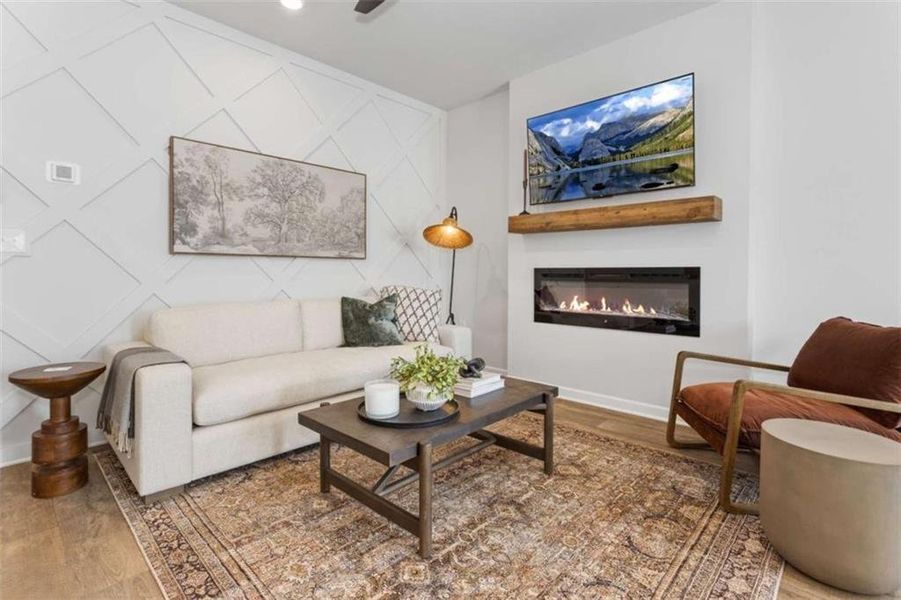 Furnished interior view inside a new home in Azalea Hills, Temple (Image 15).