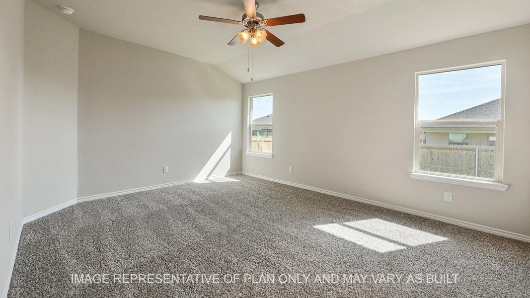 Spacious, unfurnished interior of a new home in Southern Pointe, College Station (Image 4).