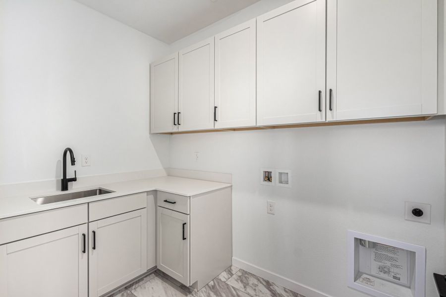 Furnished interior view inside a new home in Westerly, Erie (Image 44).