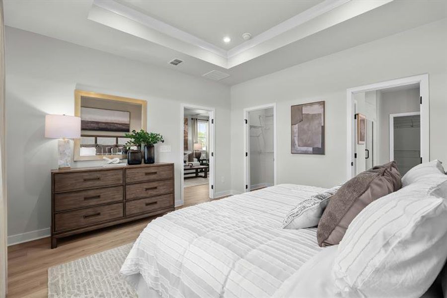 Furnished interior view inside a new home in Sea Trail, Sunset Beach (Image 27).