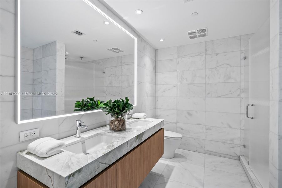 Furnished interior view inside a new home in , Miami Beach (Image 7). Furnished interior view inside a new home in , Miami Beach (Image 7).