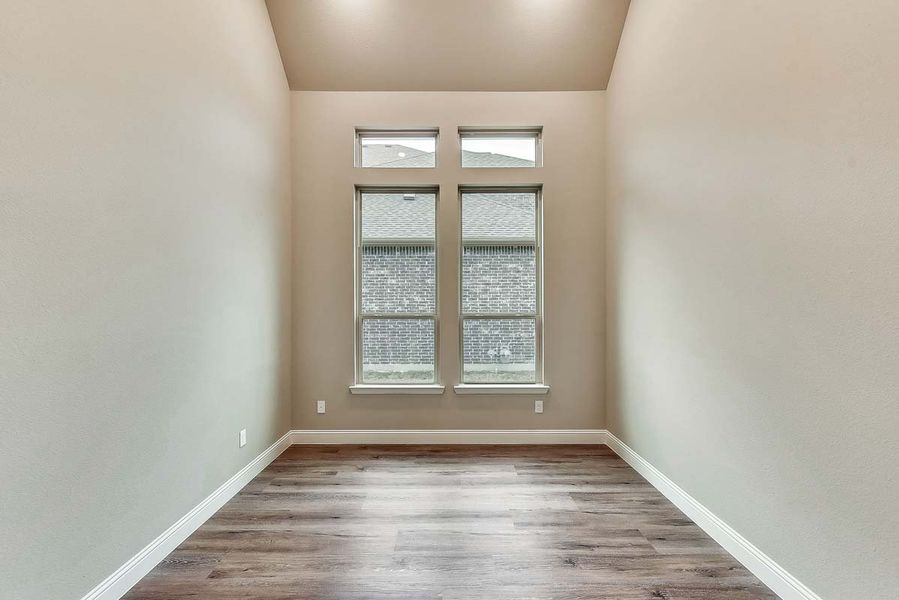 Representative unfurnished interior of a home built from the Bingham by Pacesetter Homes in Timberbrook, Justin (Image 24). Representative unfurnished interior of a home built from the Bingham by Pacesetter Homes in Timberbrook, Justin (Image 24).