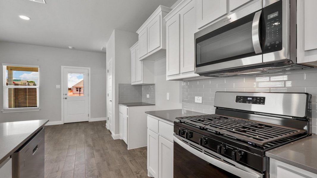 Furnished interior view inside a new home in The Hills at Reunion, Newark (Image 6).