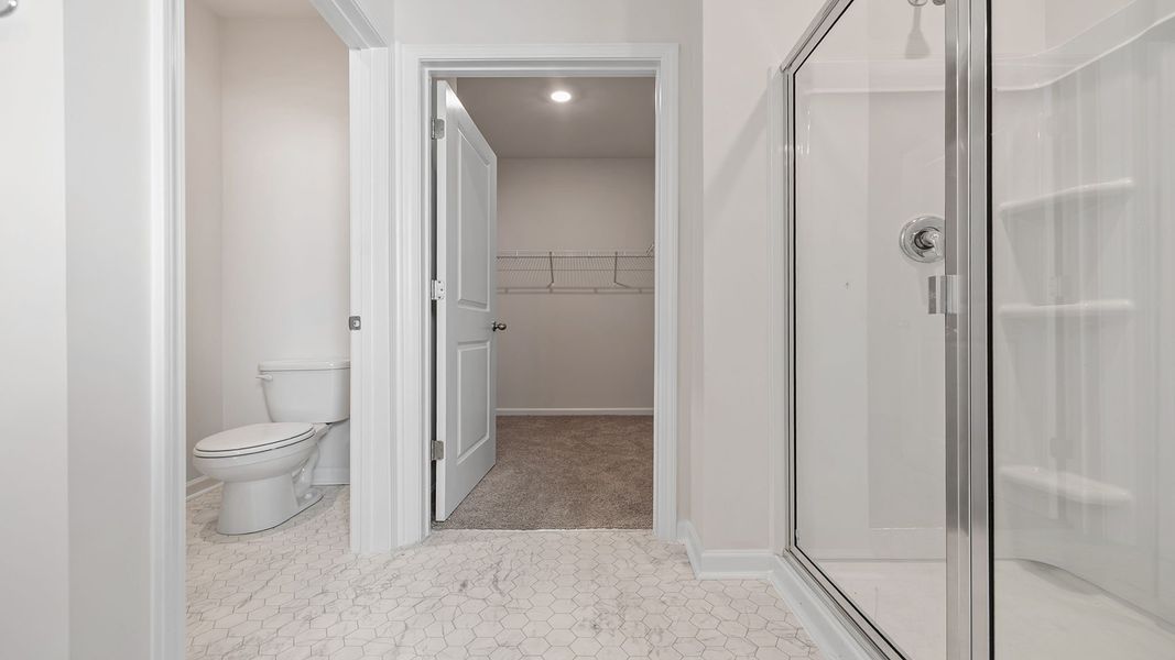 Furnished interior view inside a new home in Durbin Meadows Traditions, Fountain Inn (Image 14).