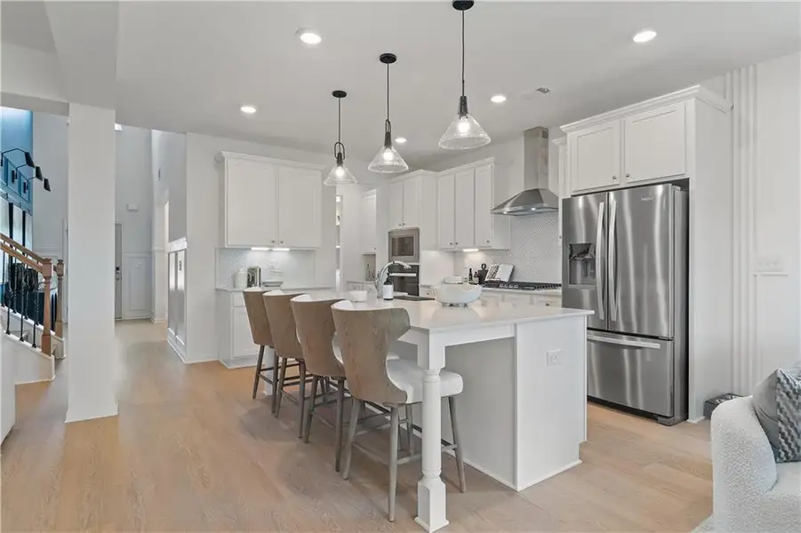 Furnished interior view inside a new home in Westwind Estates, Hampton (Image 13).