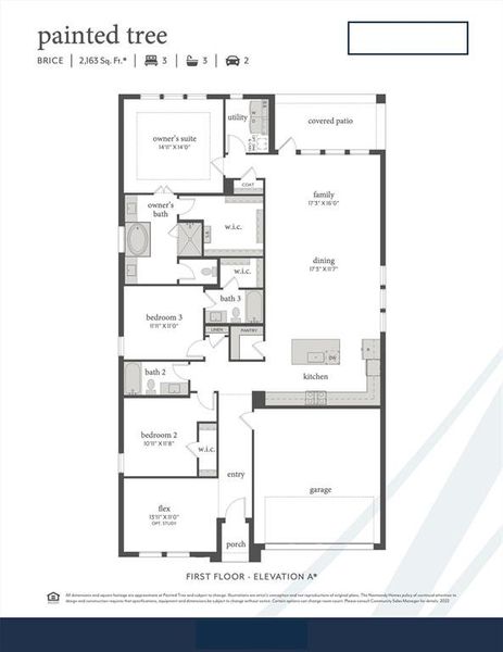 Featuring an open and flowing floor plan in a single level home, our Brice plan is a crowd favorite!