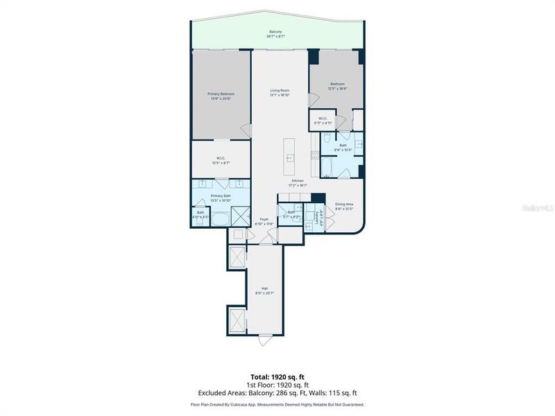 2D floor plan layout of this home in , Tampa, FL (Image 7).