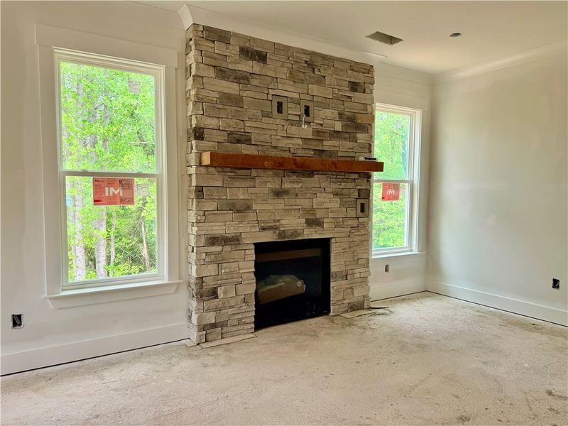 In-progress construction of a new home in Arbor West, Dawsonville, GA (Image 17).