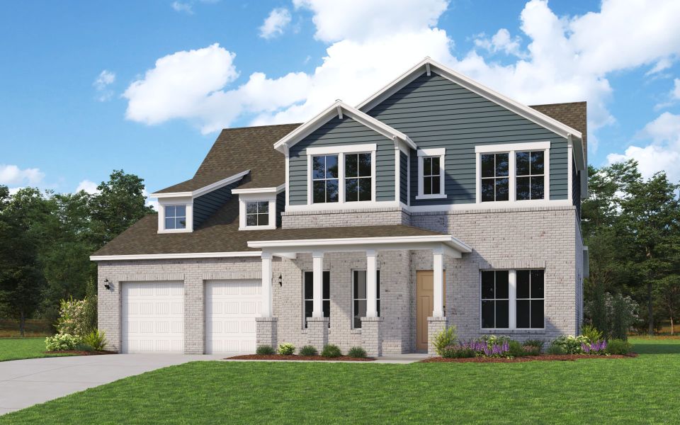 Representative exterior photo of a completed home built from the Herdwick by John Wieland in Treymor, Mount Juliet, TN (Image 2). Representative exterior photo of a completed home built from the Herdwick by John Wieland in Treymor, Mount Juliet, TN (Image 2).
