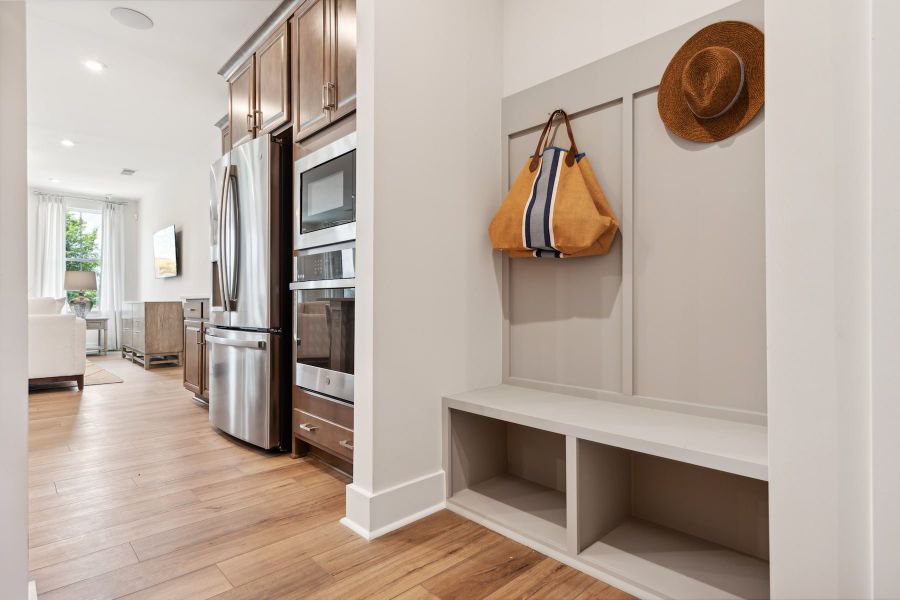 Representative furnished interior of a home built from the Boyd by Tri Pointe Homes in Seven Oaks, Belmont (Image 25).