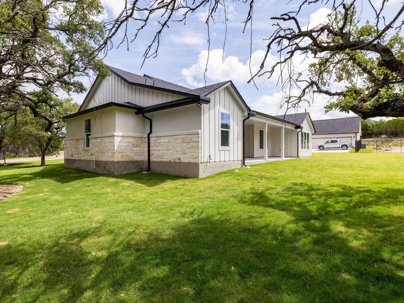 View of back of home View of back of home