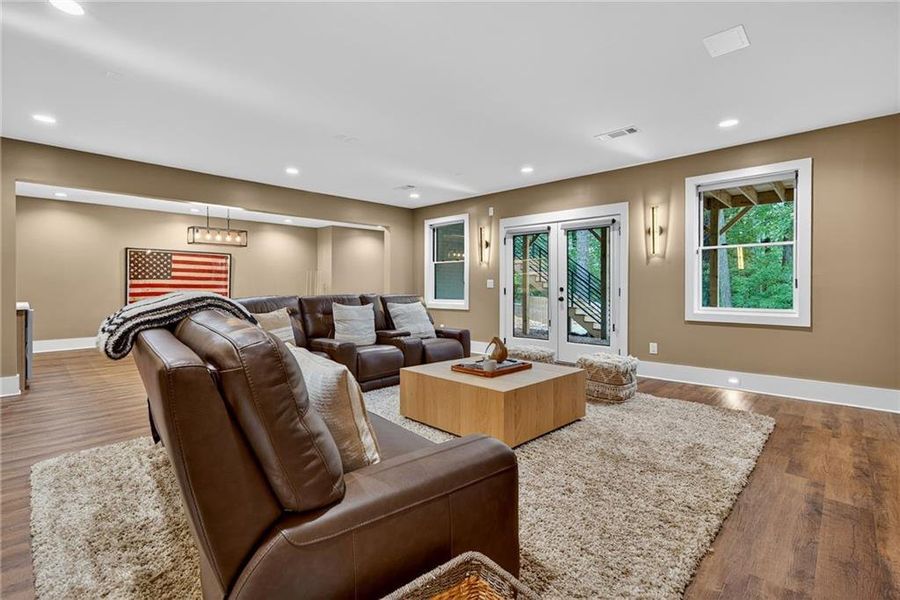 Furnished interior view inside a new home in , Atlanta (Image 26). Furnished interior view inside a new home in , Atlanta (Image 26).