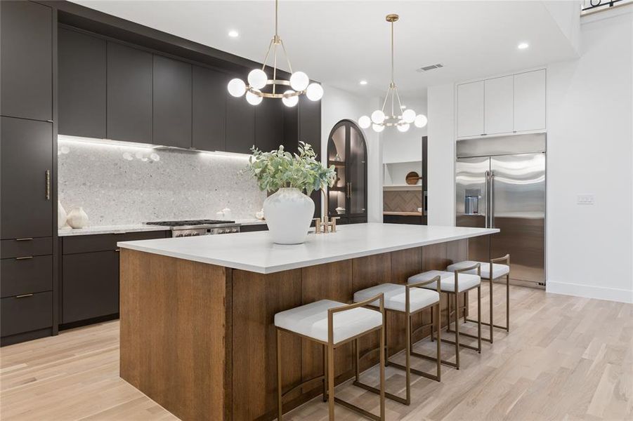 Furnished interior view inside a new home in , Dallas (Image 6).