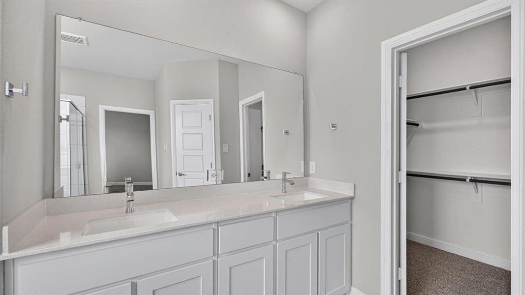 Furnished interior view inside a new home in Treeline, Justin (Image 13).