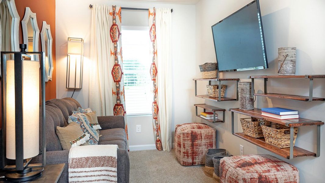 Representative furnished interior of a home built from the Cabral by D.R. Horton in Twin Lakes, Hoschton (Image 19).