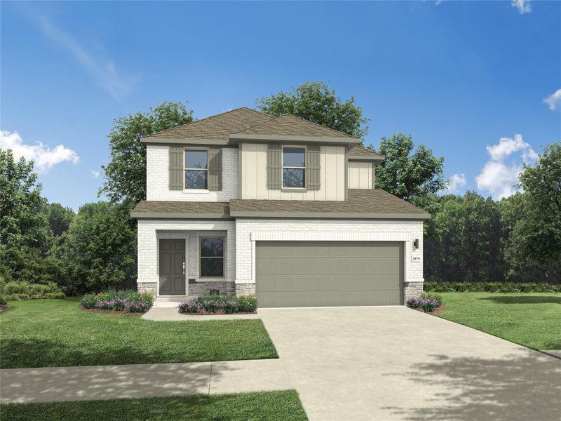 Magnolia exterior rendering