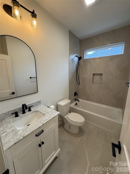 Furnished interior view inside a new home in , Hickory (Image 7).