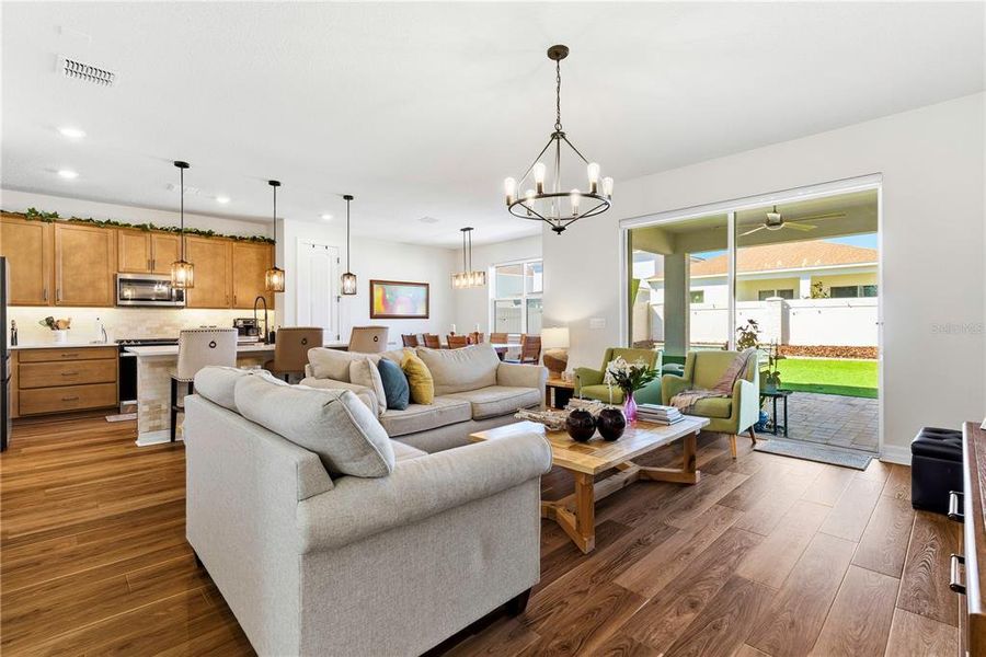 Furnished interior view inside a new home in , Orlando (Image 14). Furnished interior view inside a new home in , Orlando (Image 14).