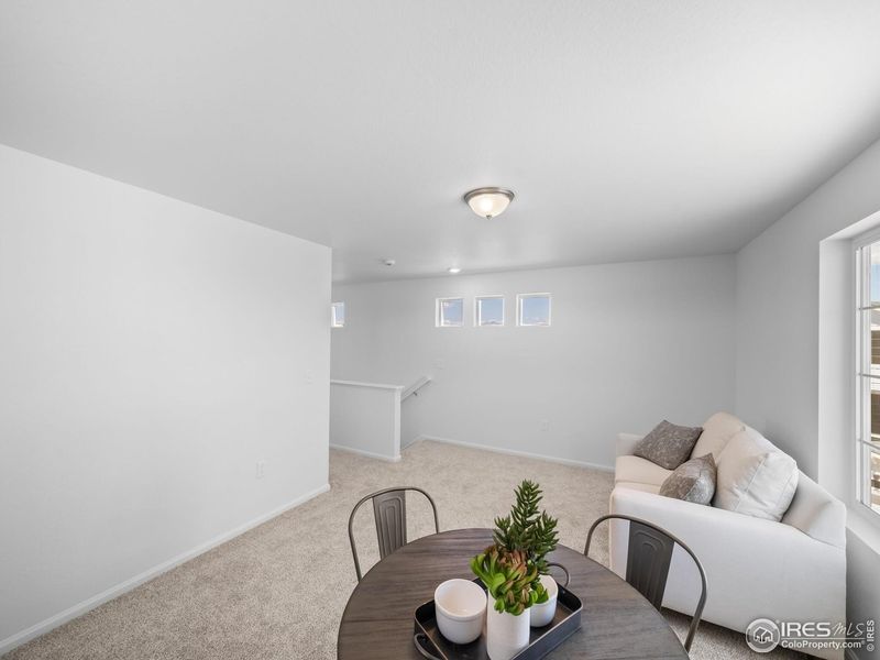 Furnished interior view inside a new home in , Johnstown (Image 30).