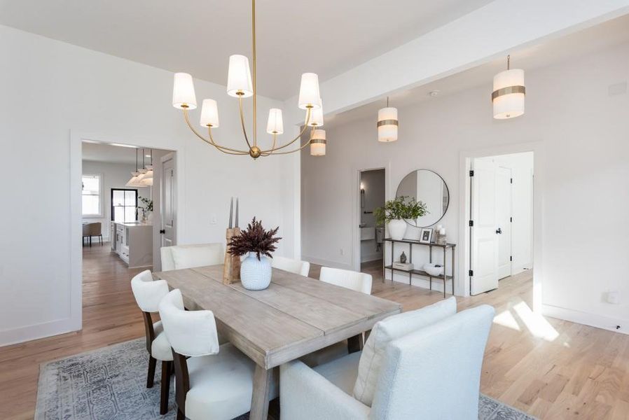 Furnished interior view inside a new home in , East Point (Image 6).