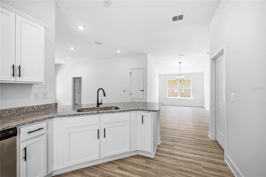 Furnished interior view inside a new home in Briarwood, Alachua (Image 8).