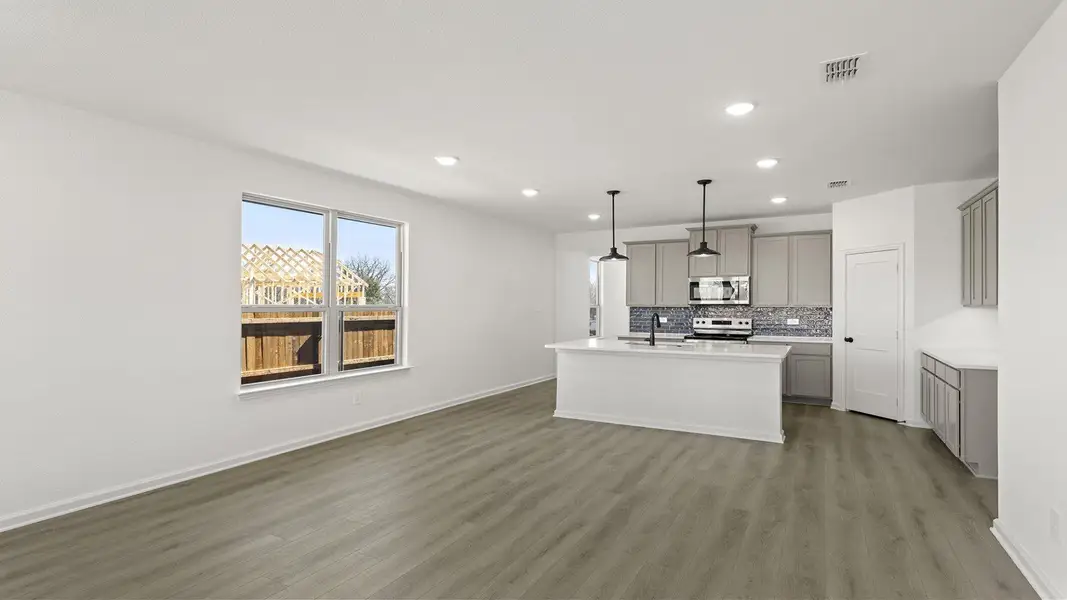 Furnished interior view inside a new home in Sorella 40s, Tomball (Image 7).