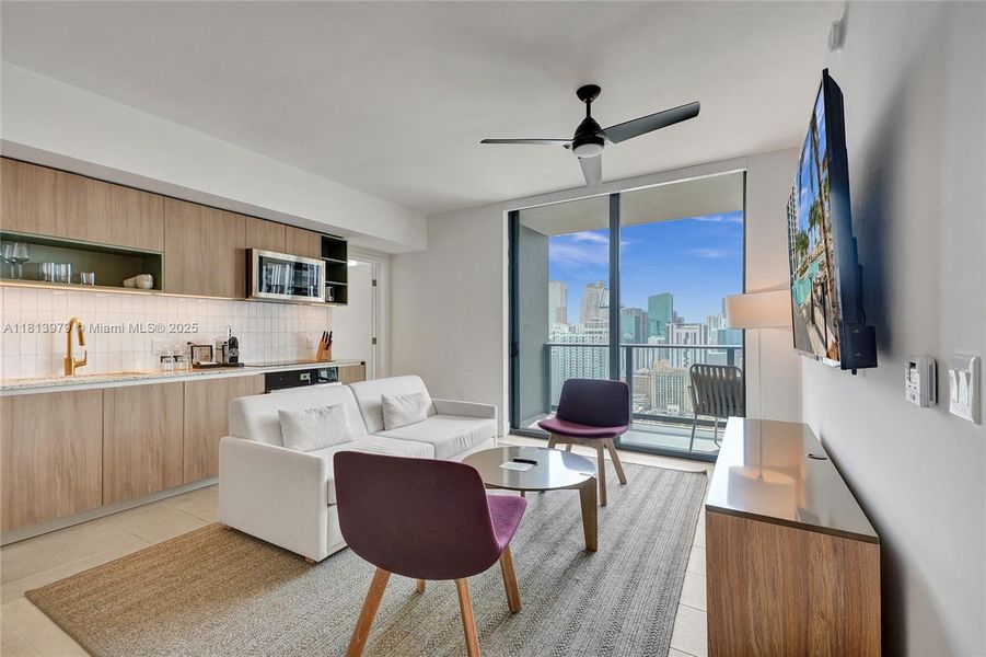 Furnished interior view inside a new home in Natiivo Miami, Miami (Image 36).