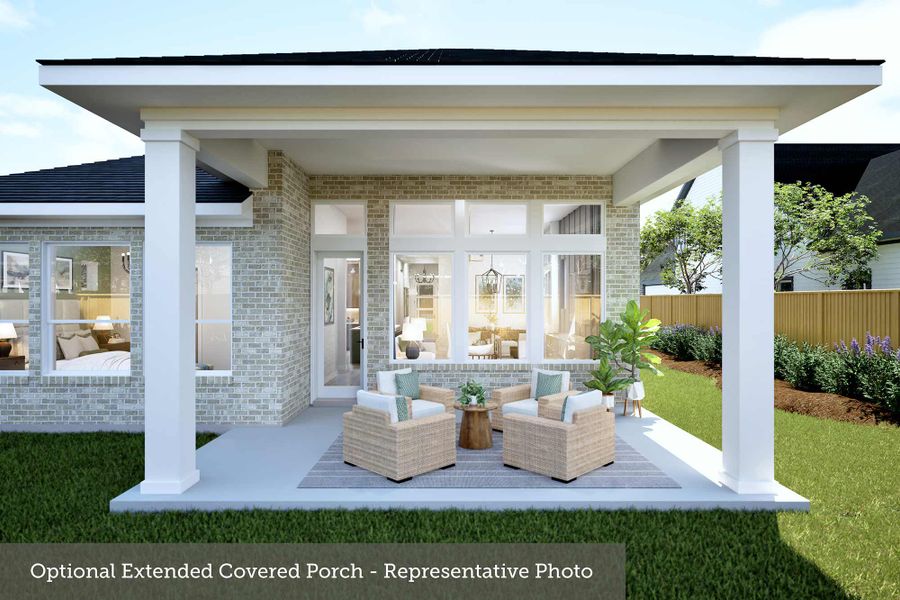 Covered Porch - Representative Photo