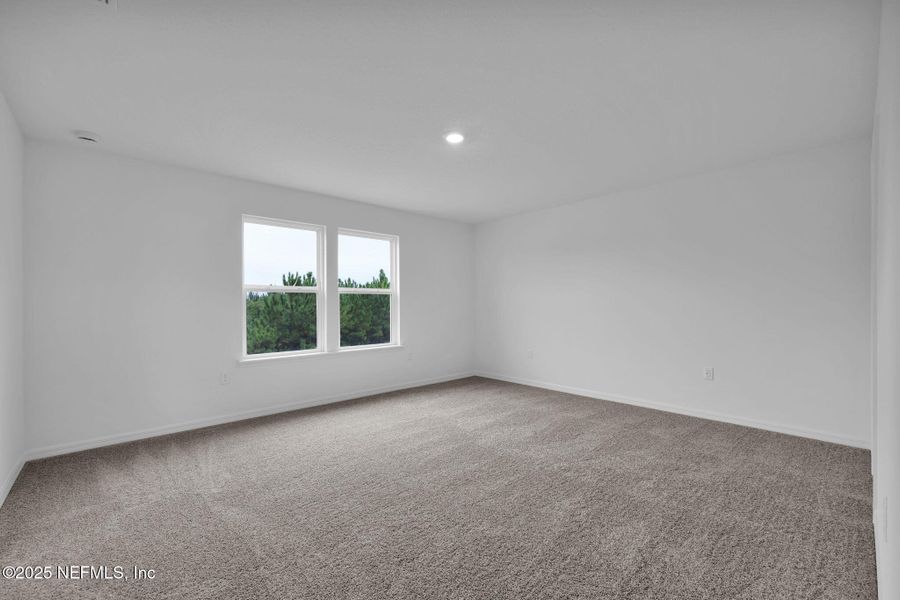 Spacious, unfurnished interior of a new home in Hyland Trail, Green Cove Springs (Image 28). Spacious, unfurnished interior of a new home in Hyland Trail, Green Cove Springs (Image 28).
