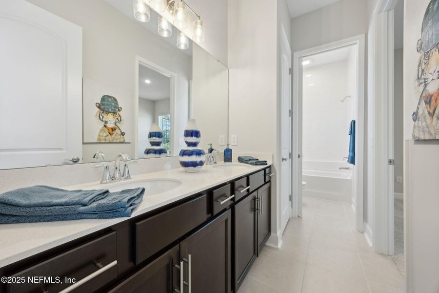 Furnished interior view inside a new home in Katie Cove, Jacksonville (Image 6).