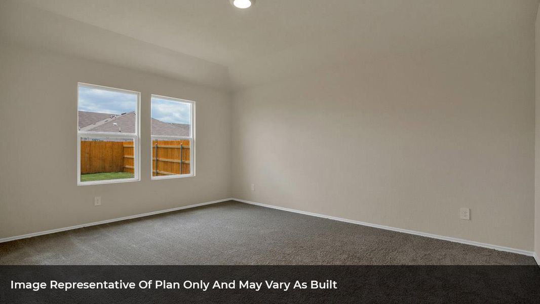 Spacious, unfurnished interior of a new home in Bar W Ranch, Leander (Image 18).